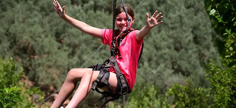 Gizlikent Zipline aktivitesi